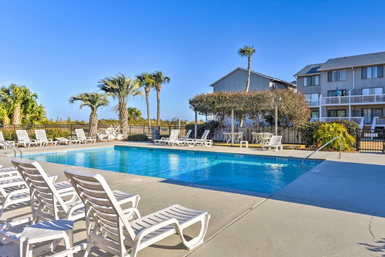 Ocean-View Saint Helena Island Condo - Pool Access Oceanmarsh Subdivision Zewnętrze zdjęcie