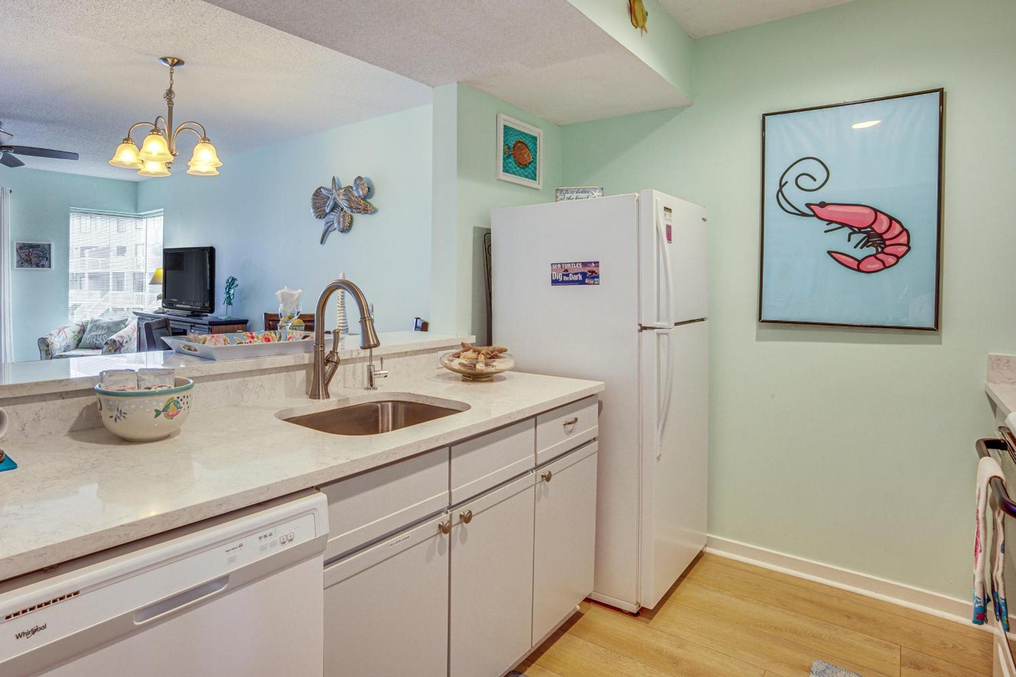 Ocean-View Saint Helena Island Condo - Pool Access Oceanmarsh Subdivision Zewnętrze zdjęcie