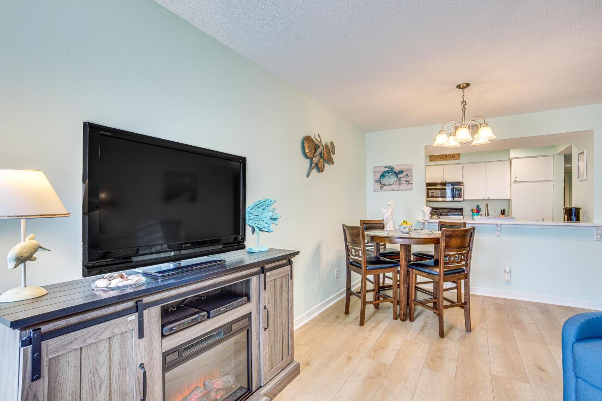 Ocean-View Saint Helena Island Condo - Pool Access Oceanmarsh Subdivision Zewnętrze zdjęcie