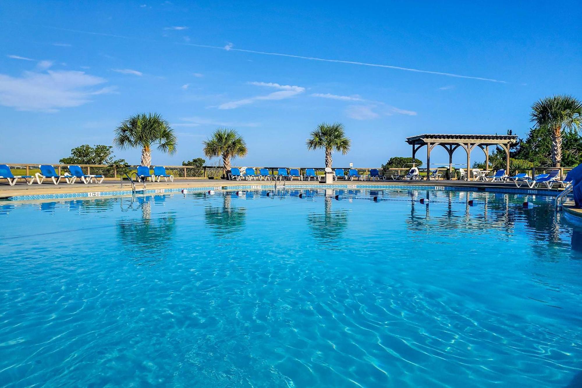 Ocean-View Saint Helena Island Condo - Pool Access Oceanmarsh Subdivision Zewnętrze zdjęcie